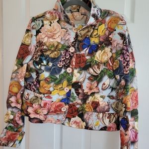Beautiful Ted Baker London Floral Jacket